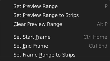 Menu Range