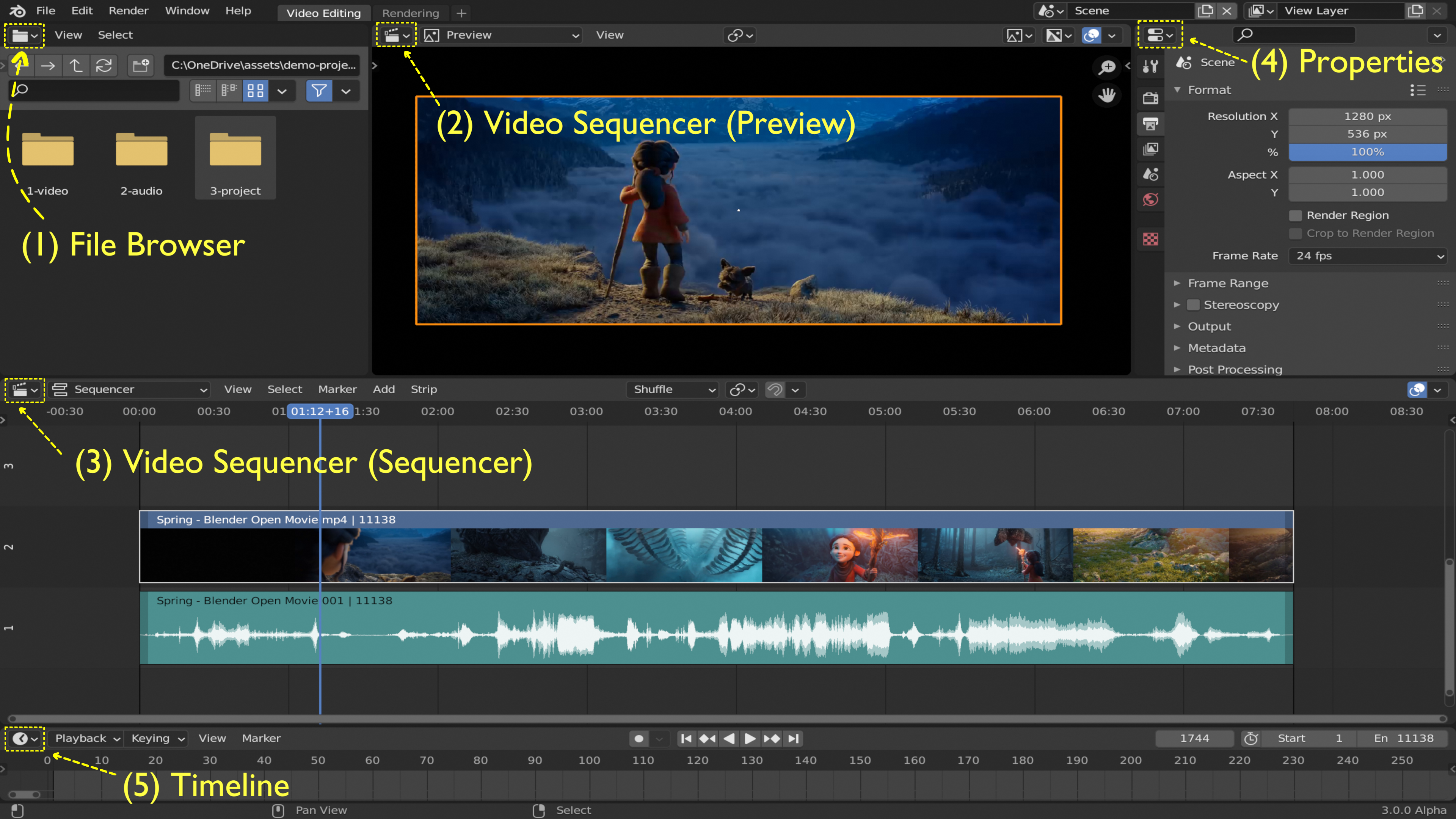 The Video Editing Workspace