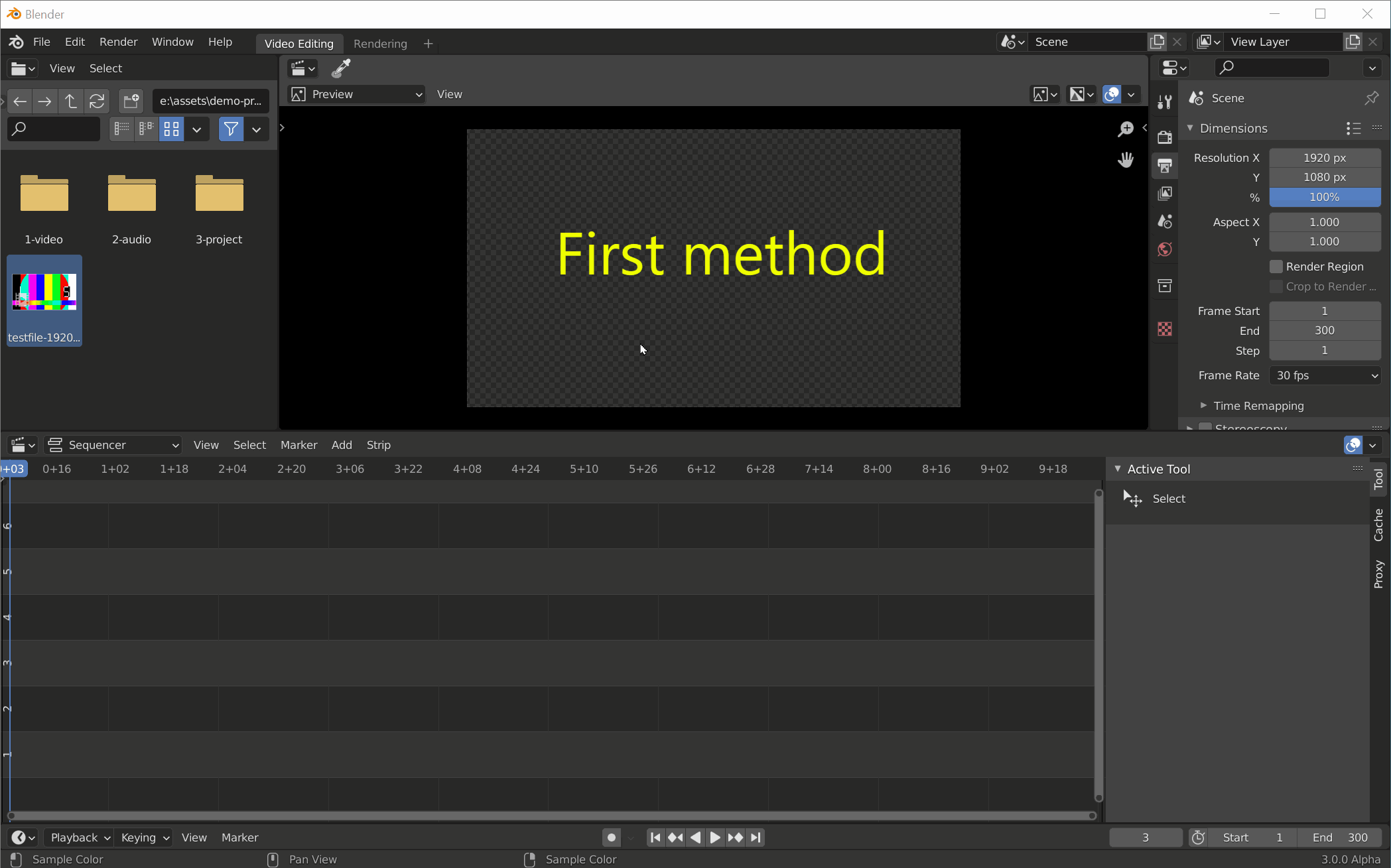 Import methods
